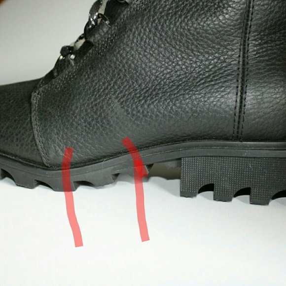 Sorel Shearling Tongue Waterproof Leather Boots - Picture 7 of 8